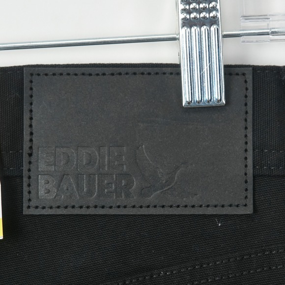 Eddie Bauer Men's Canvas Utility Pants 32x30 Black Work Outdoor Cargo Durable - Picture 12 of 16